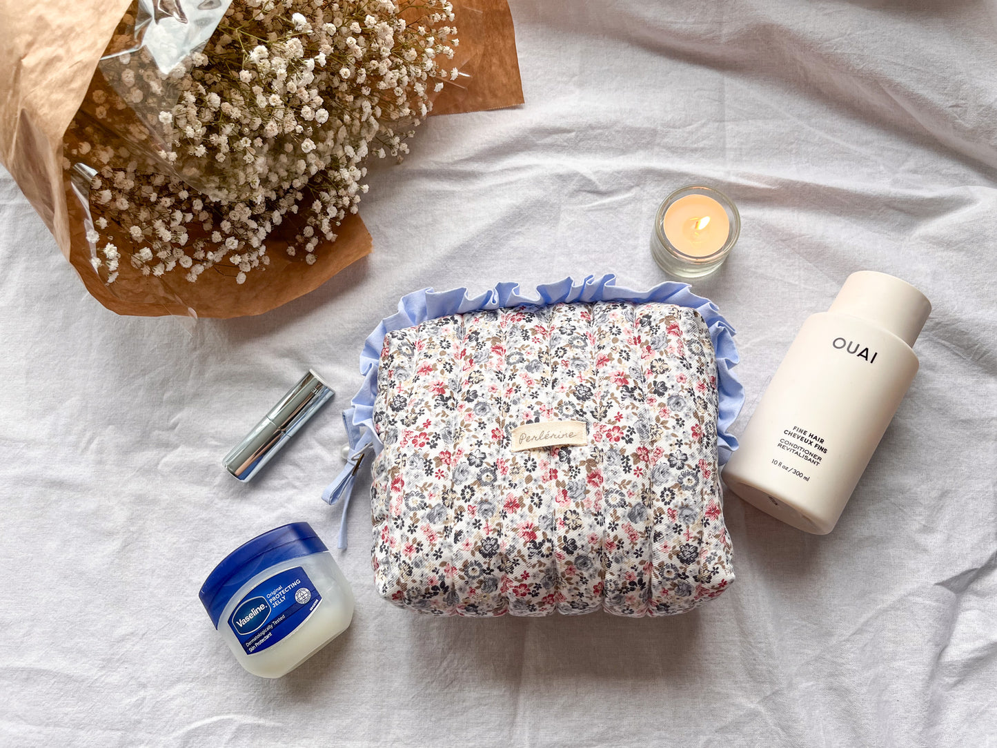"Blue Garden" Toiletry Bag
