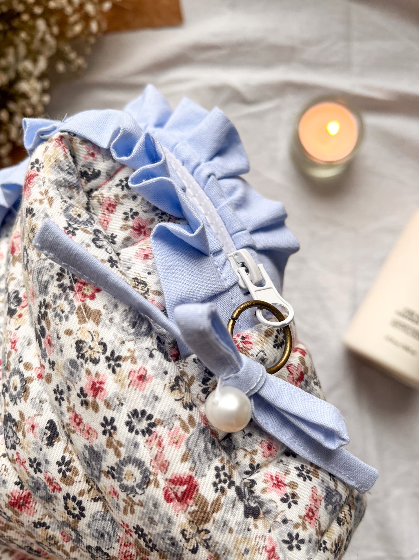 "Blue Garden" Toiletry Bag