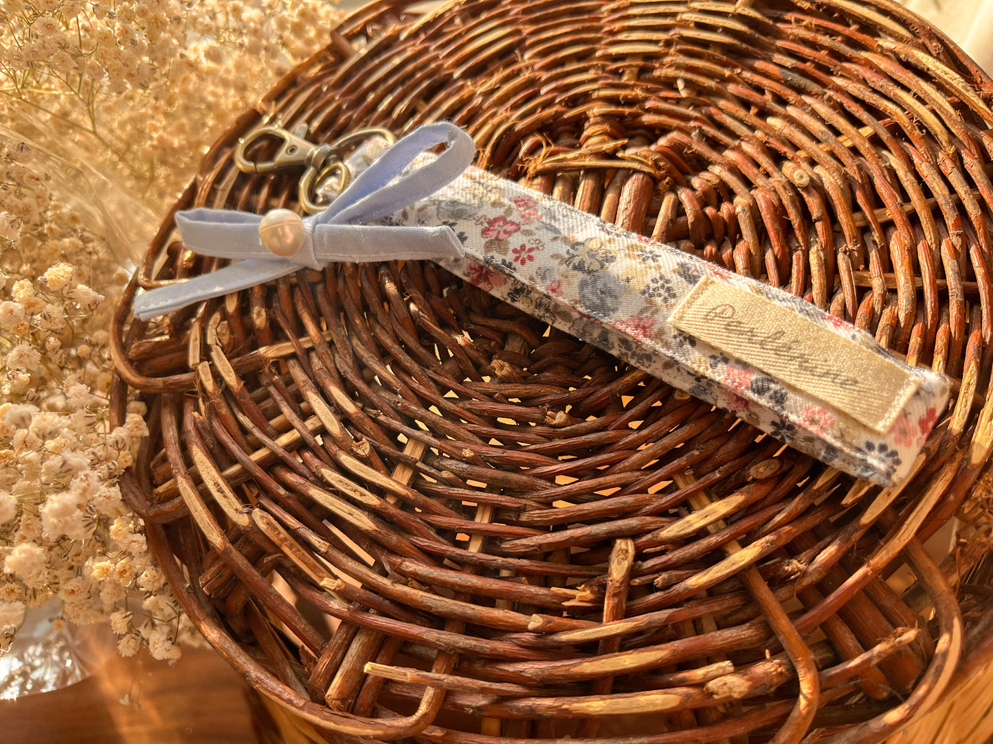 "Blue Garden" Keychain