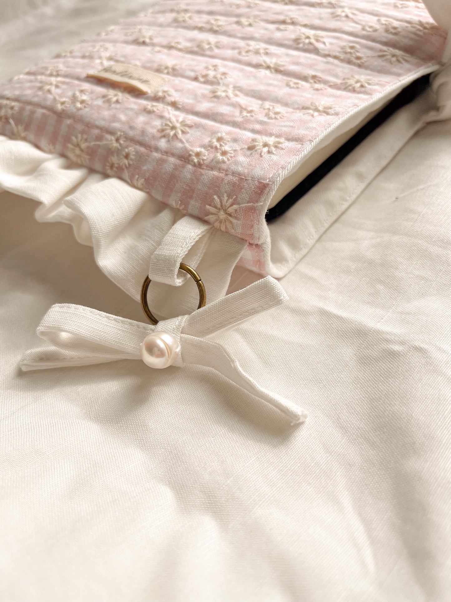 "Cotton Candy Gingham" Classic Book Sleeve