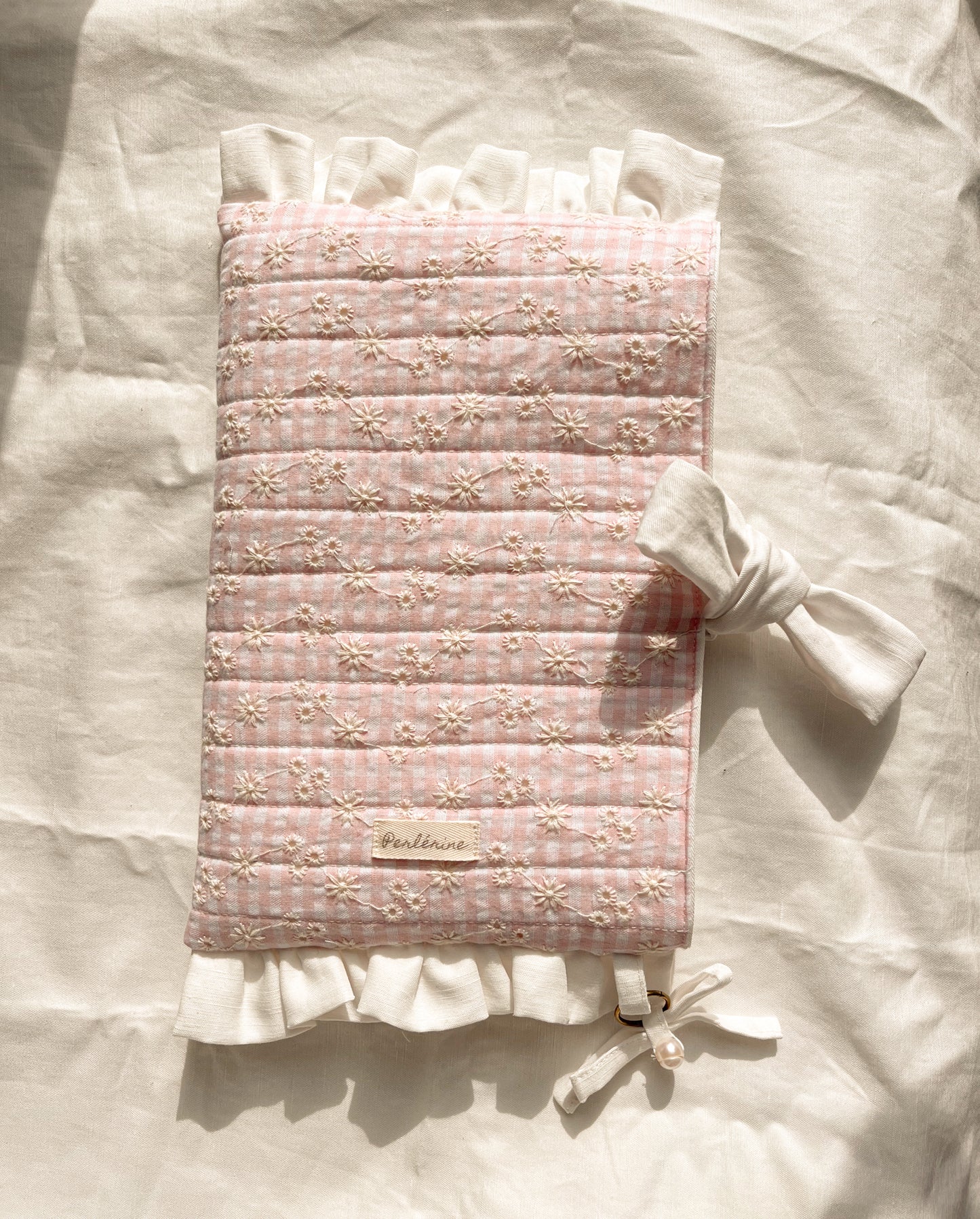 "Cotton Candy Gingham" Classic Book Sleeve