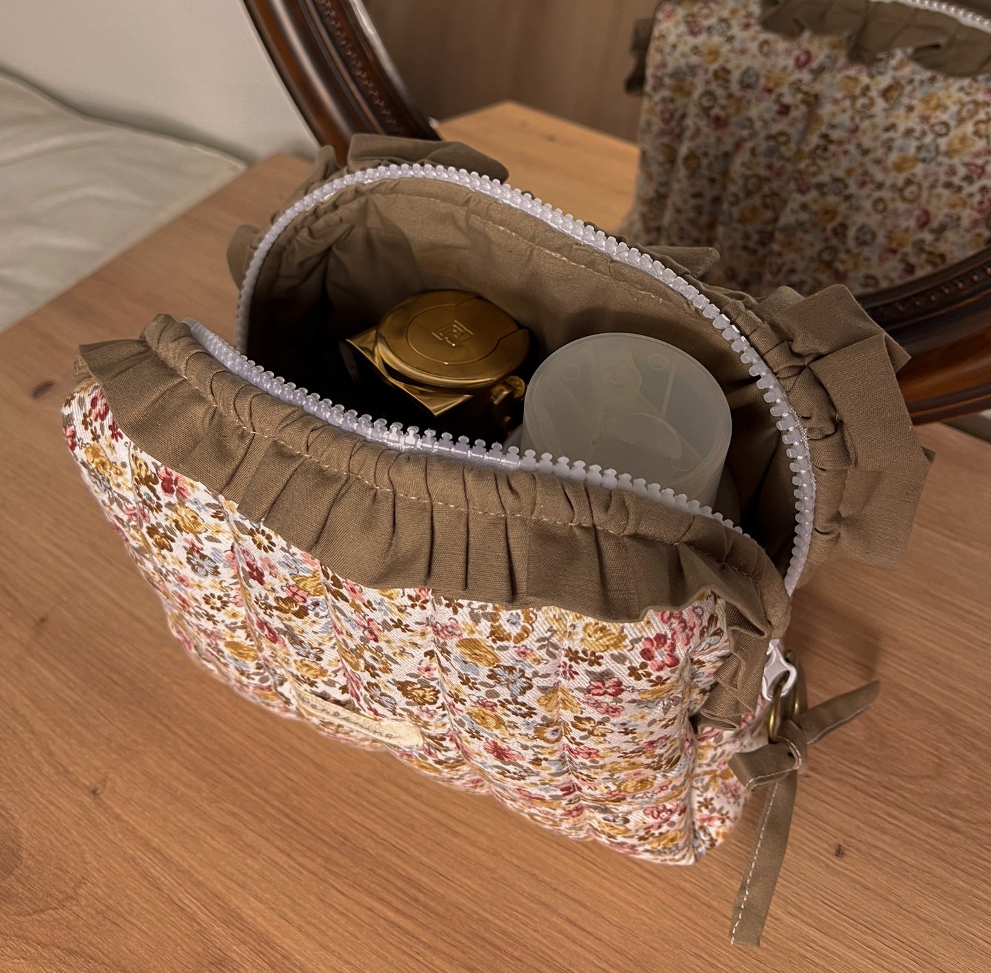 "Ochre Garden" Toiletry Bag