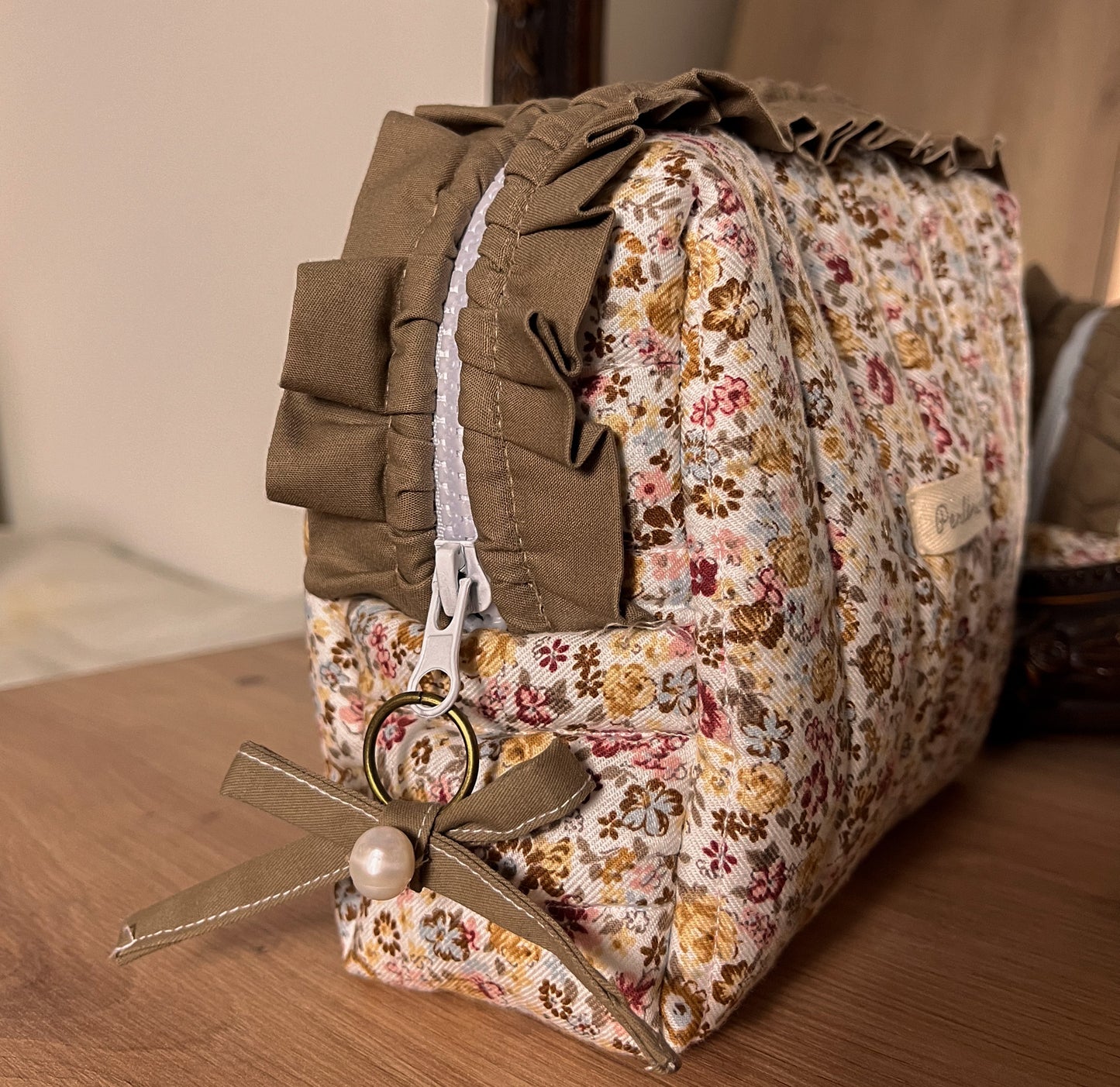 "Ochre Garden" Toiletry Bag