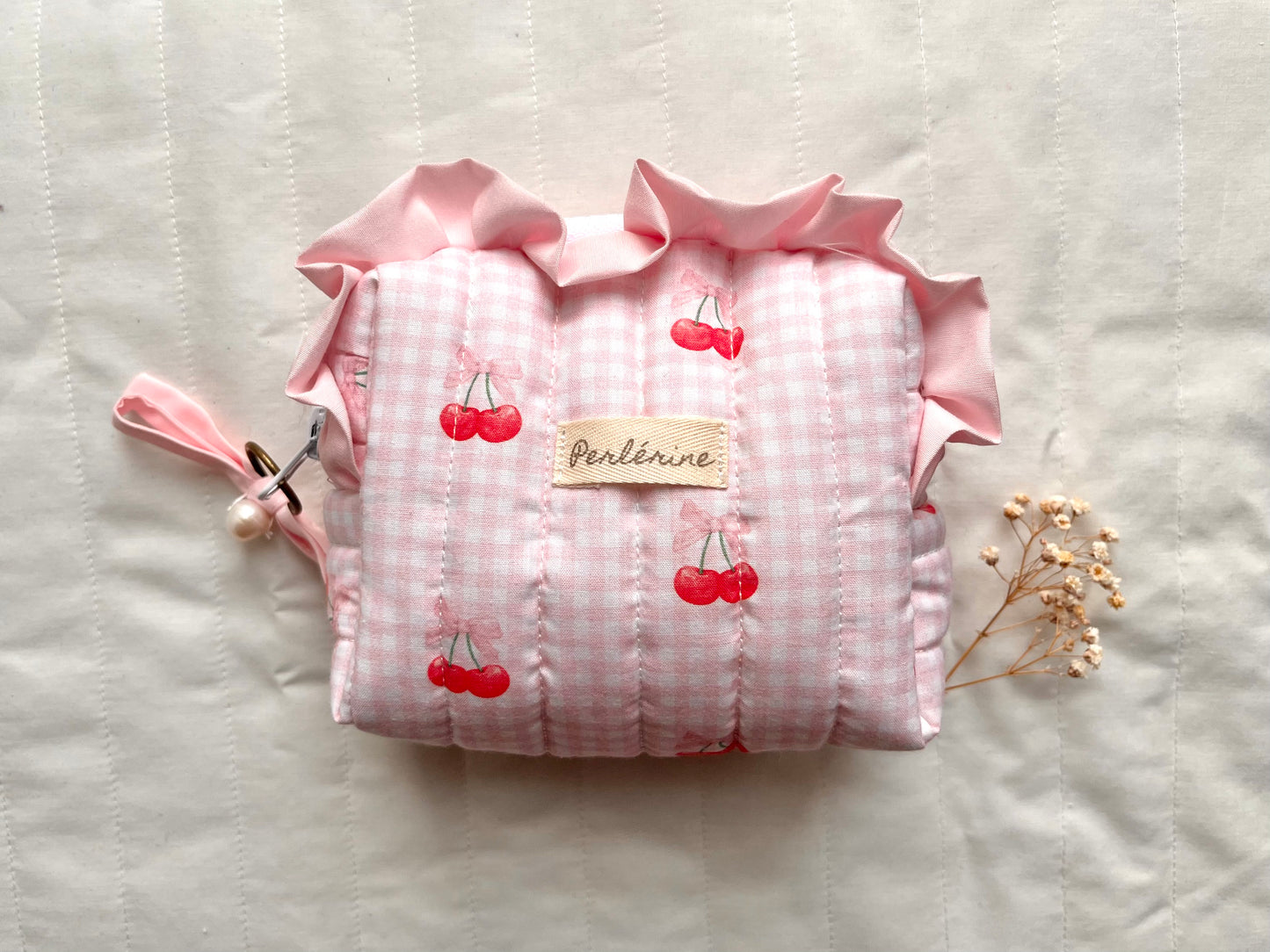 "Sweet Cherry" mini Toiletry Bag