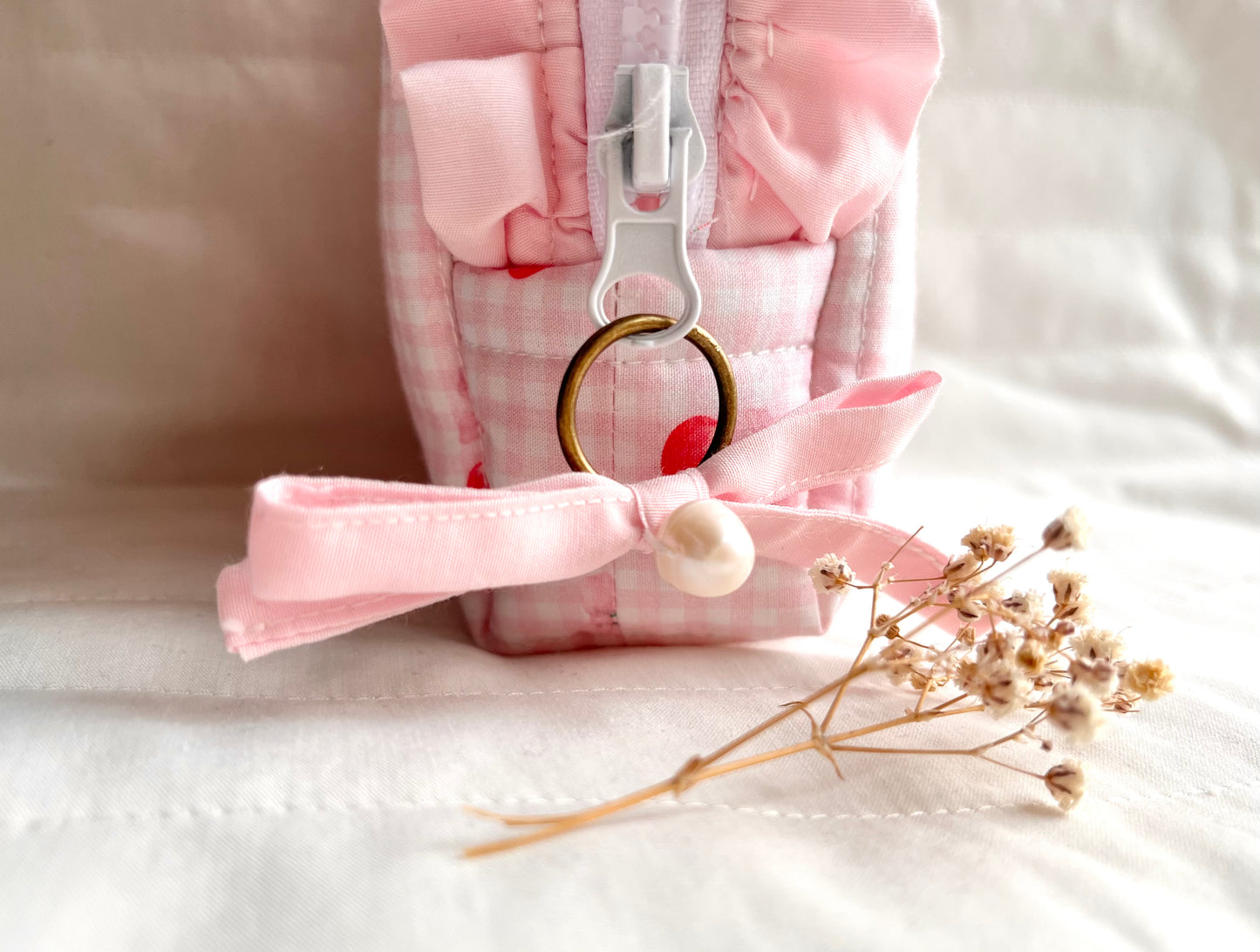 "Sweet Cherry" mini Toiletry Bag