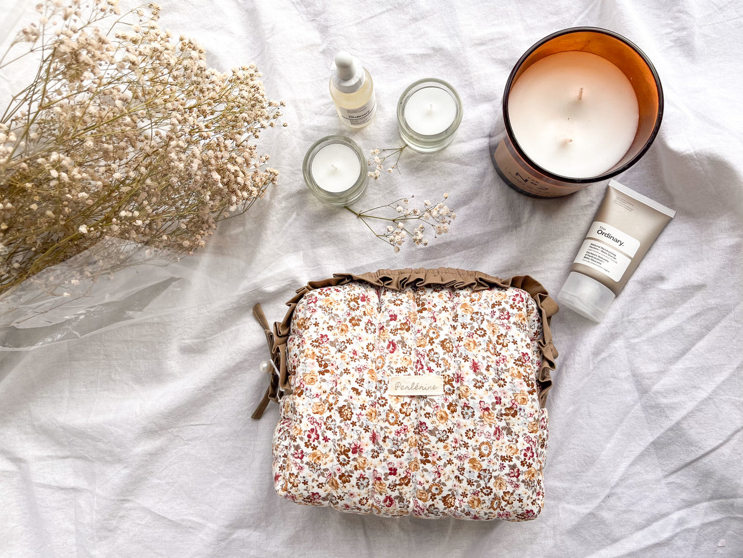 "Ochre Garden" Toiletry Bag