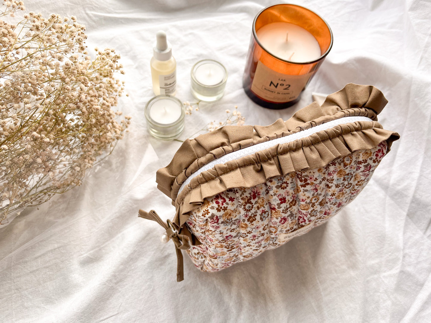 "Ochre Garden" Toiletry Bag